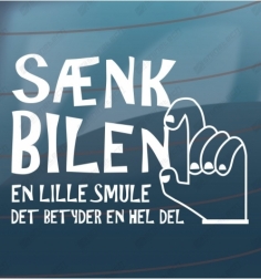 Sænk bilen en lille smule