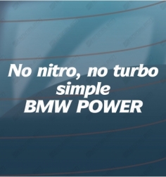 Simple BMW power