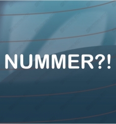NUMMER!?
