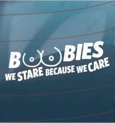 Boobies - we stare because...