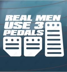 Real men use 3 pedals