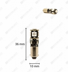 CanBus - BAX9S (H6W) 5-LED...