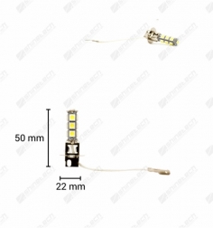 H3 13-LED SMD 12V 260 lm -...